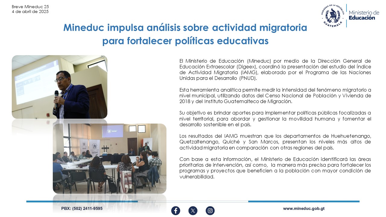 Noticias Institucionales Mineduc