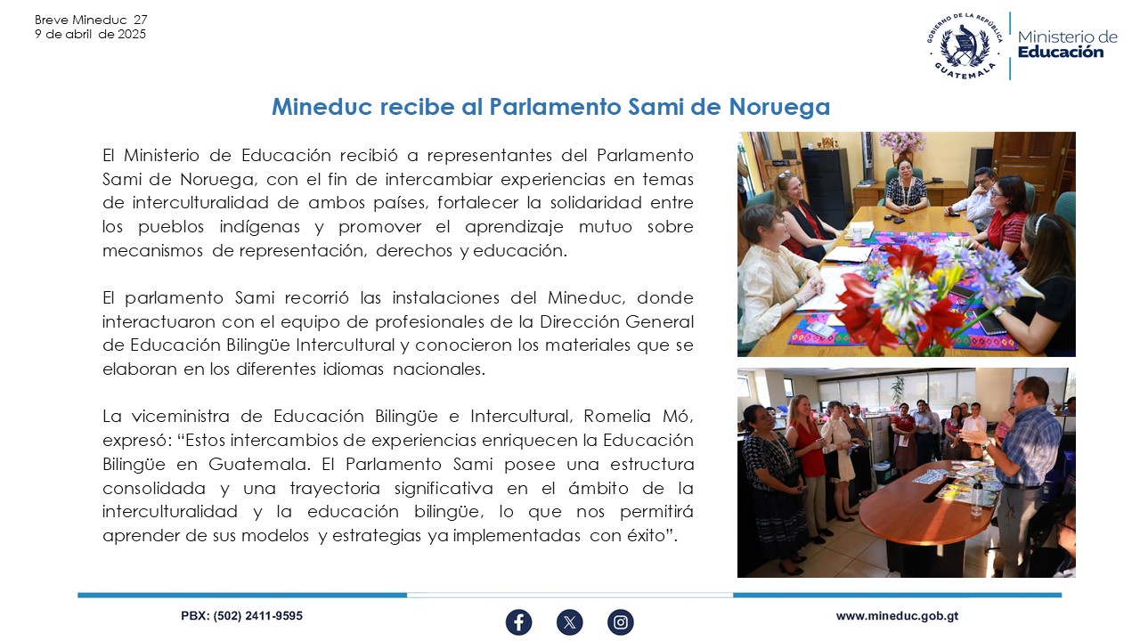Noticias Institucionales Mineduc