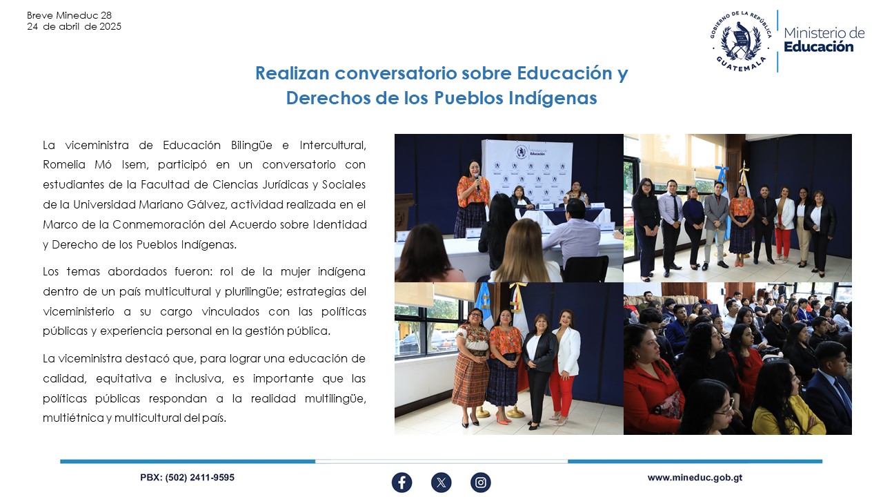 Noticias Institucionales Mineduc