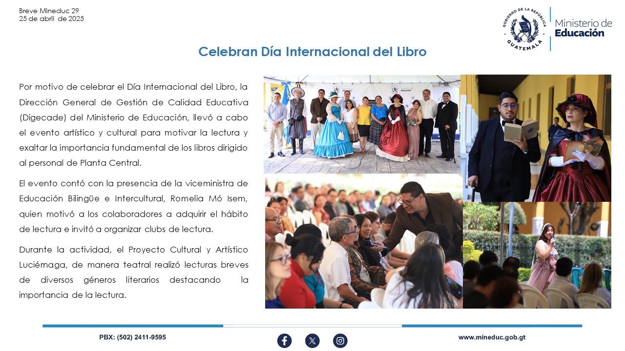 Noticias Institucionales Mineduc