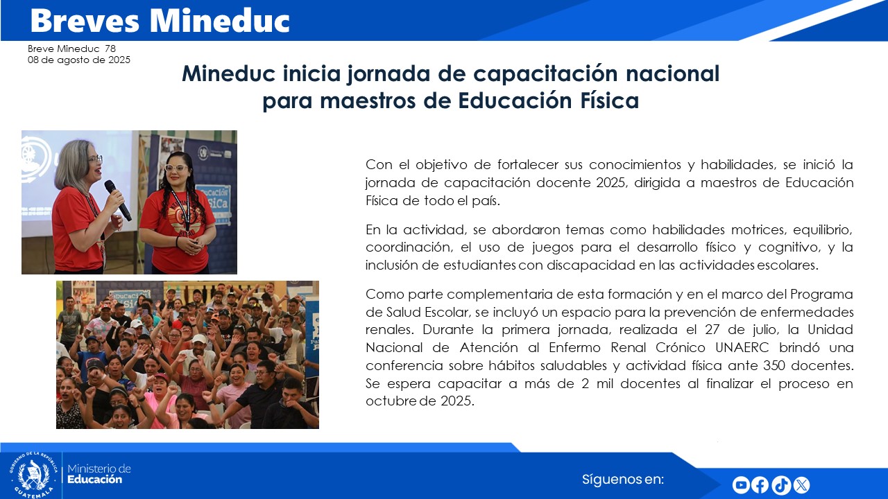 Noticias Institucionales Mineduc