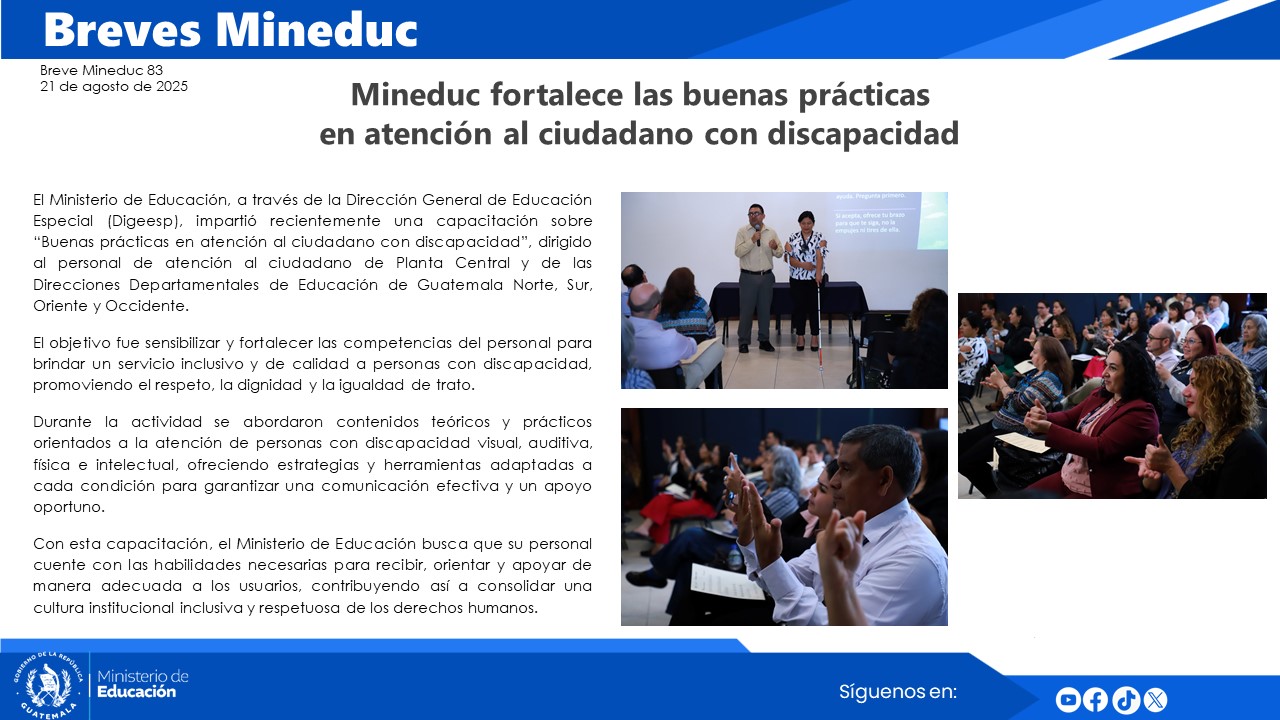 Noticias Institucionales Mineduc