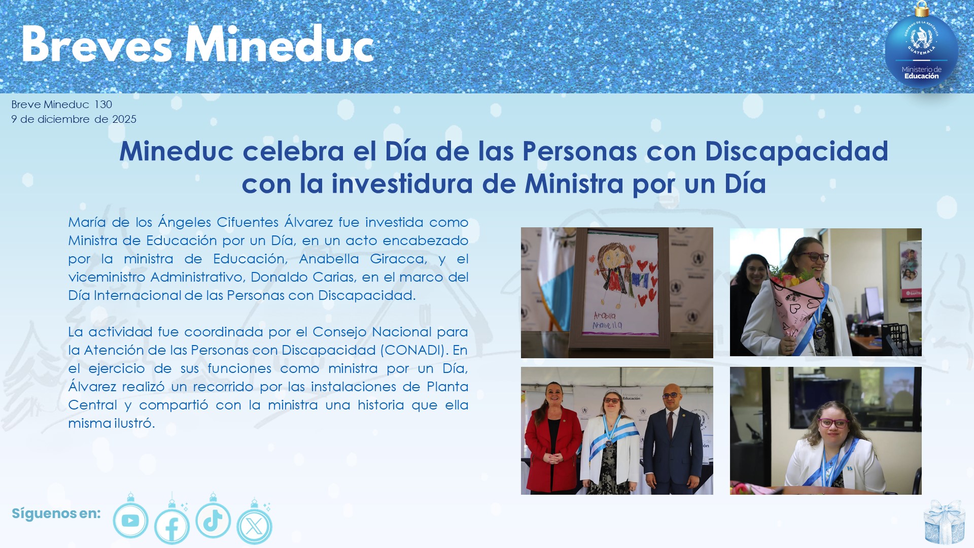 Noticias Institucionales Mineduc