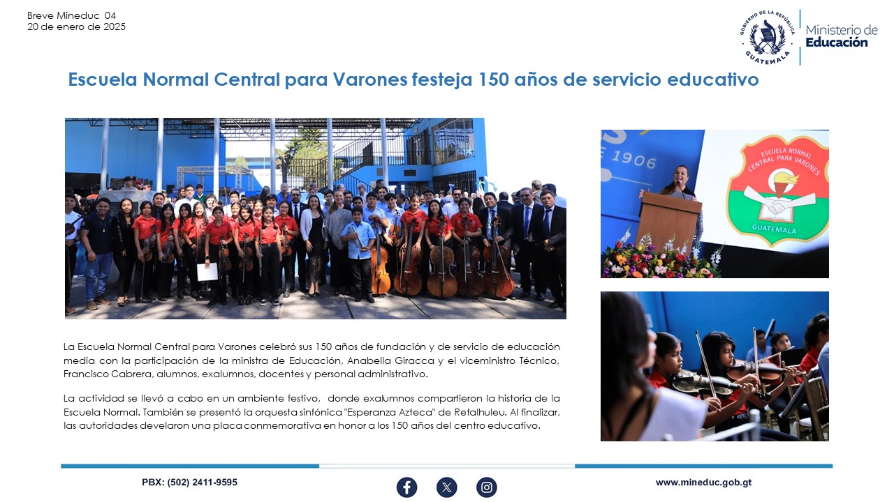 Noticias Institucionales Mineduc
