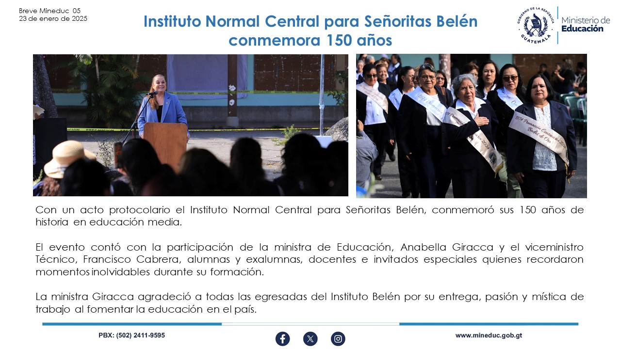 Noticias Institucionales Mineduc
