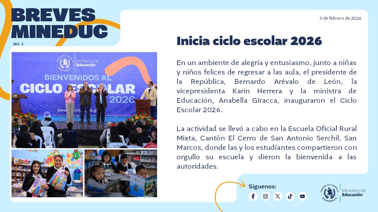 Noticias Institucionales Mineduc