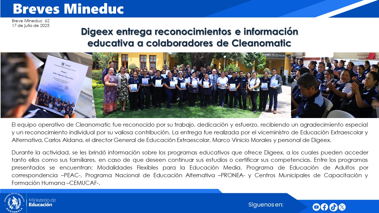Noticias Institucionales Mineduc