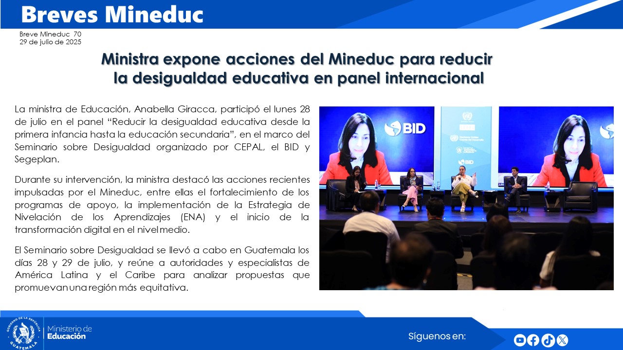 Noticias Institucionales Mineduc