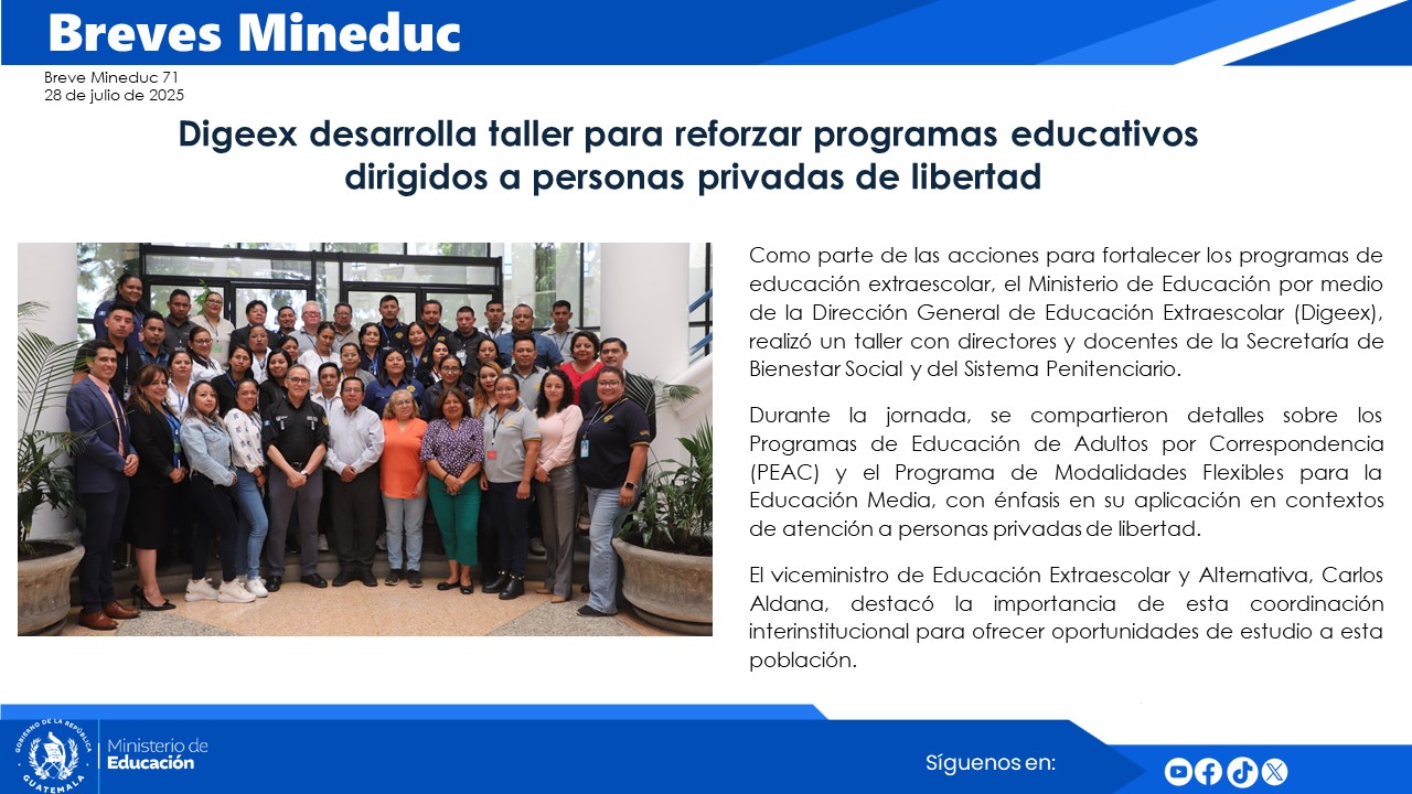 Noticias Institucionales Mineduc