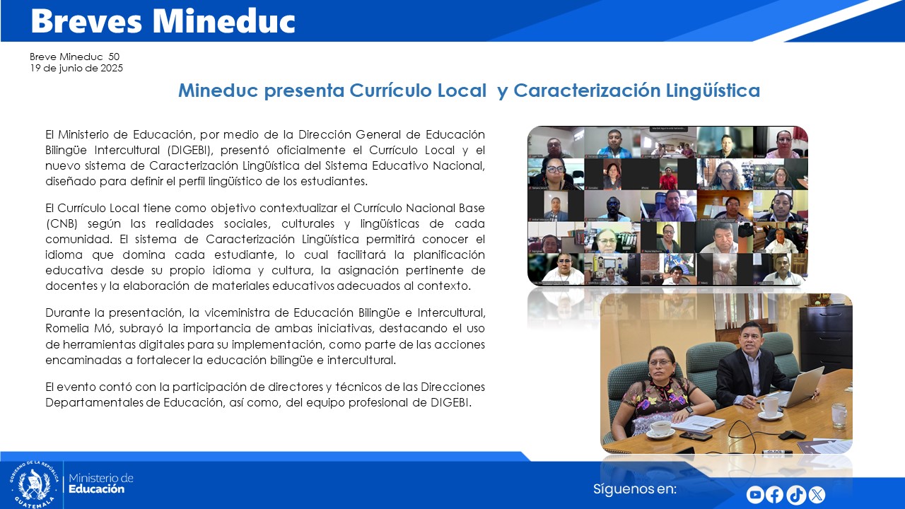 Noticias Institucionales Mineduc