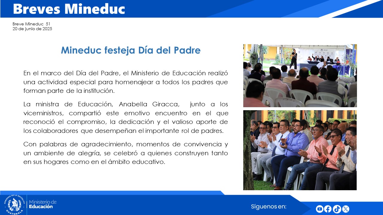 Noticias Institucionales Mineduc