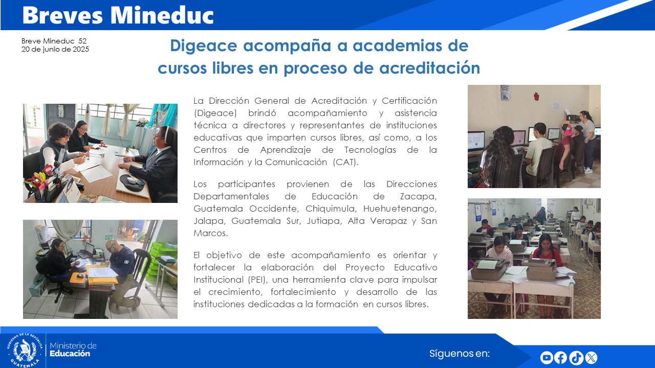 Noticias Institucionales Mineduc