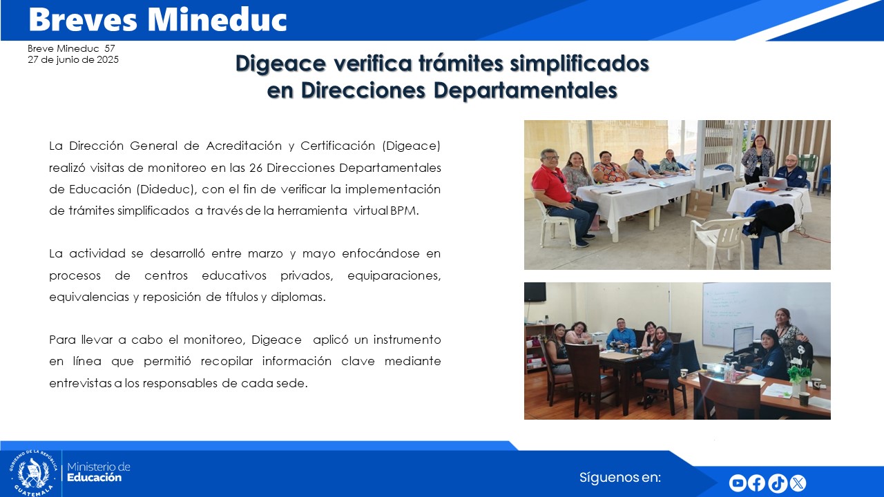 Noticias Institucionales Mineduc