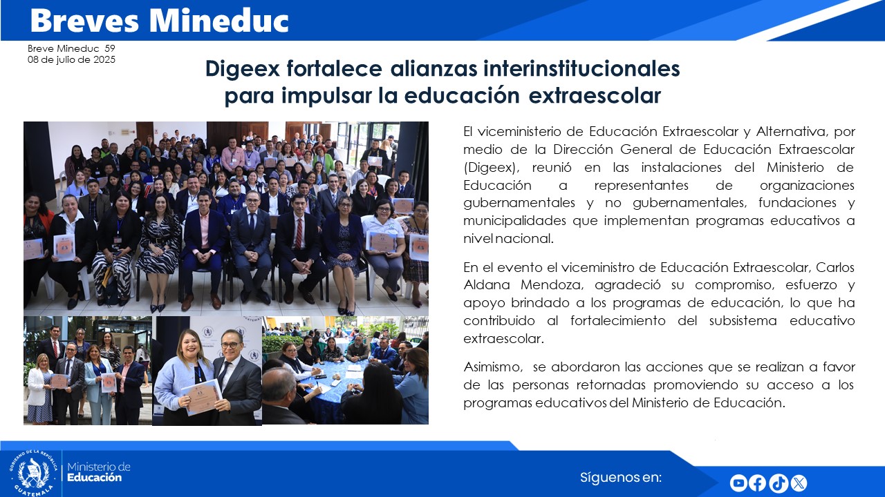 Noticias Institucionales Mineduc