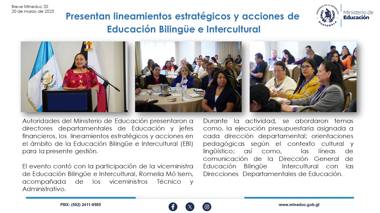 Noticias Institucionales Mineduc