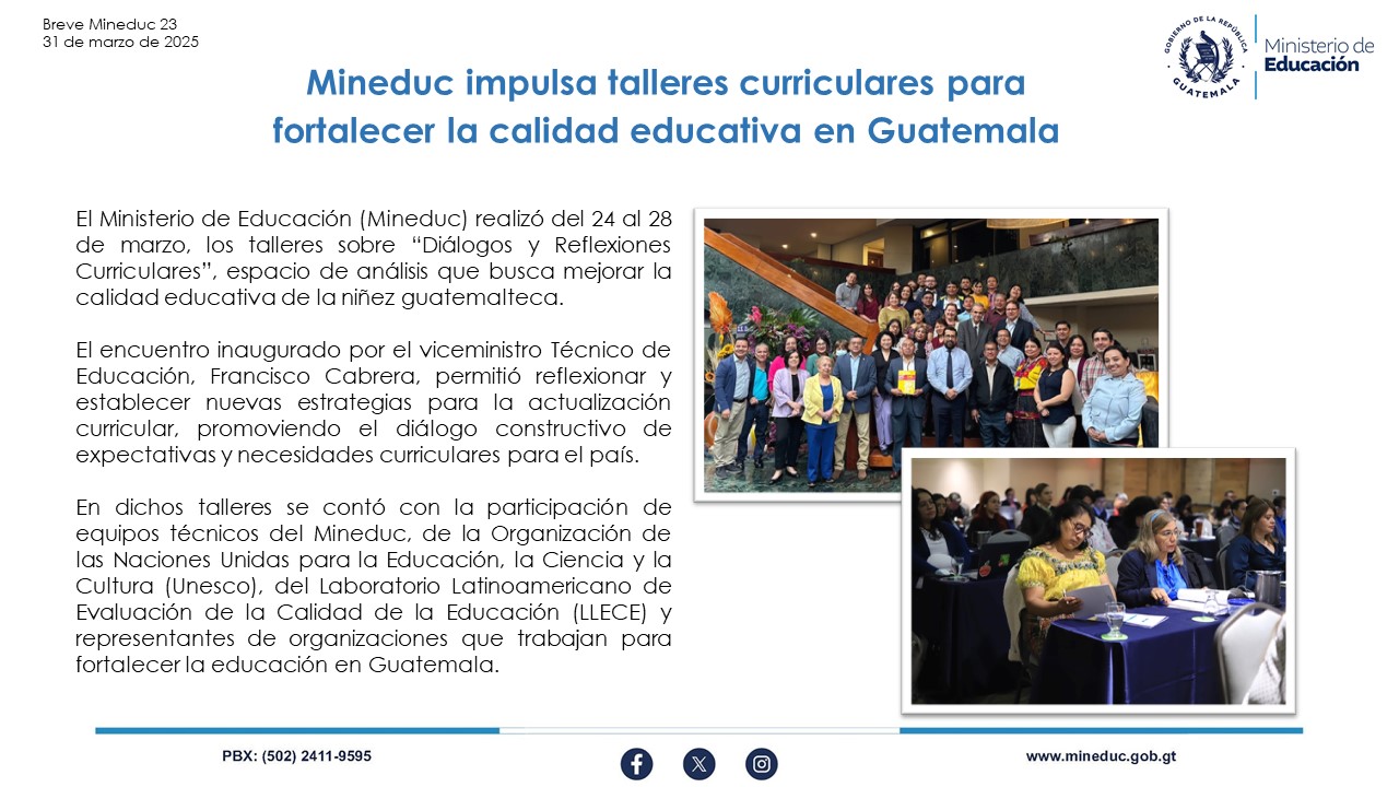 Noticias Institucionales Mineduc