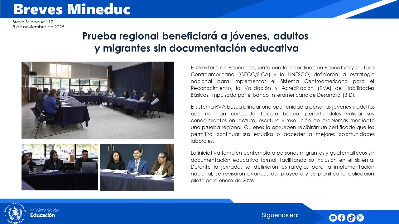 Noticias Institucionales Mineduc