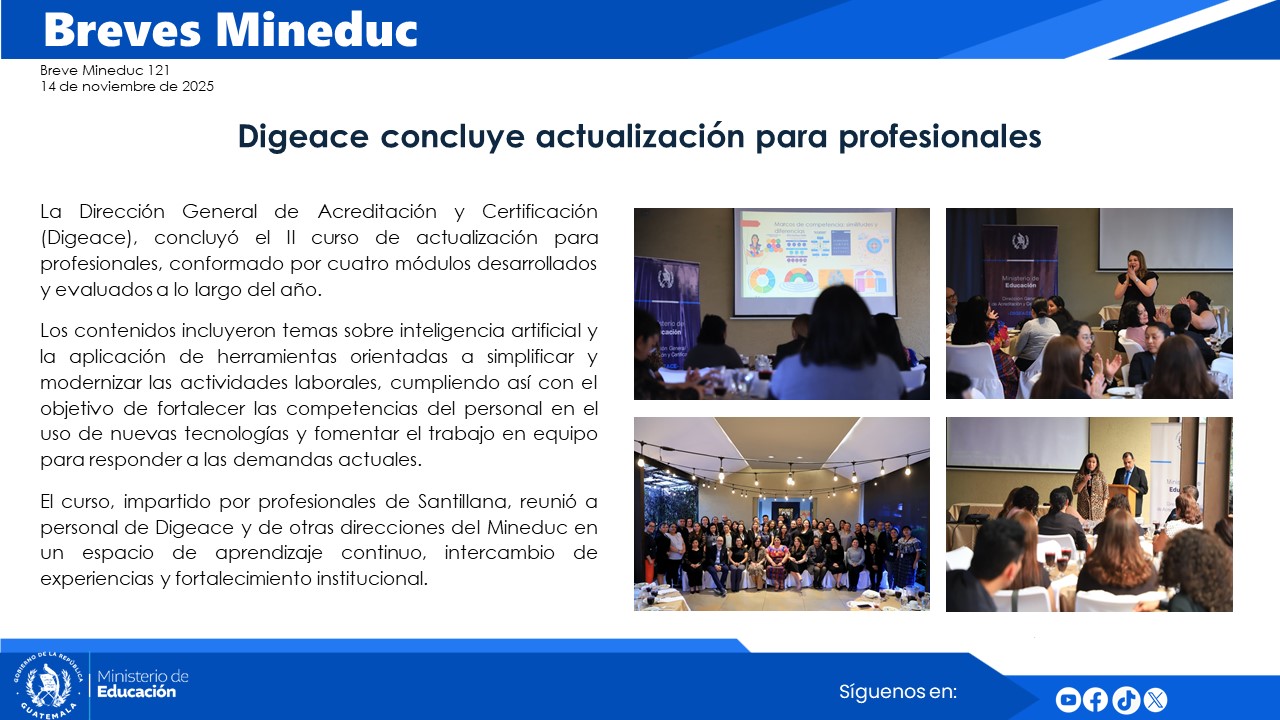 Noticias Institucionales Mineduc