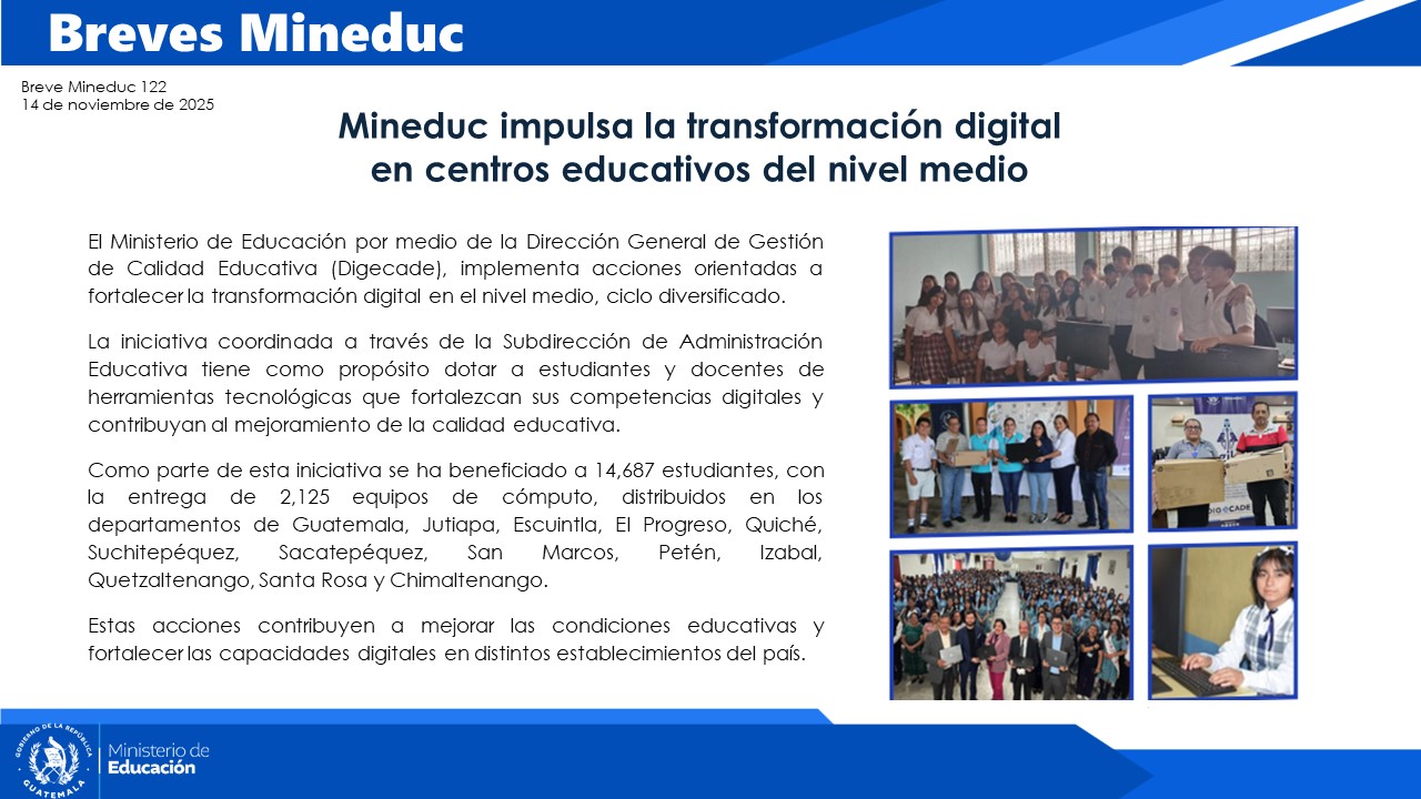 Noticias Institucionales Mineduc