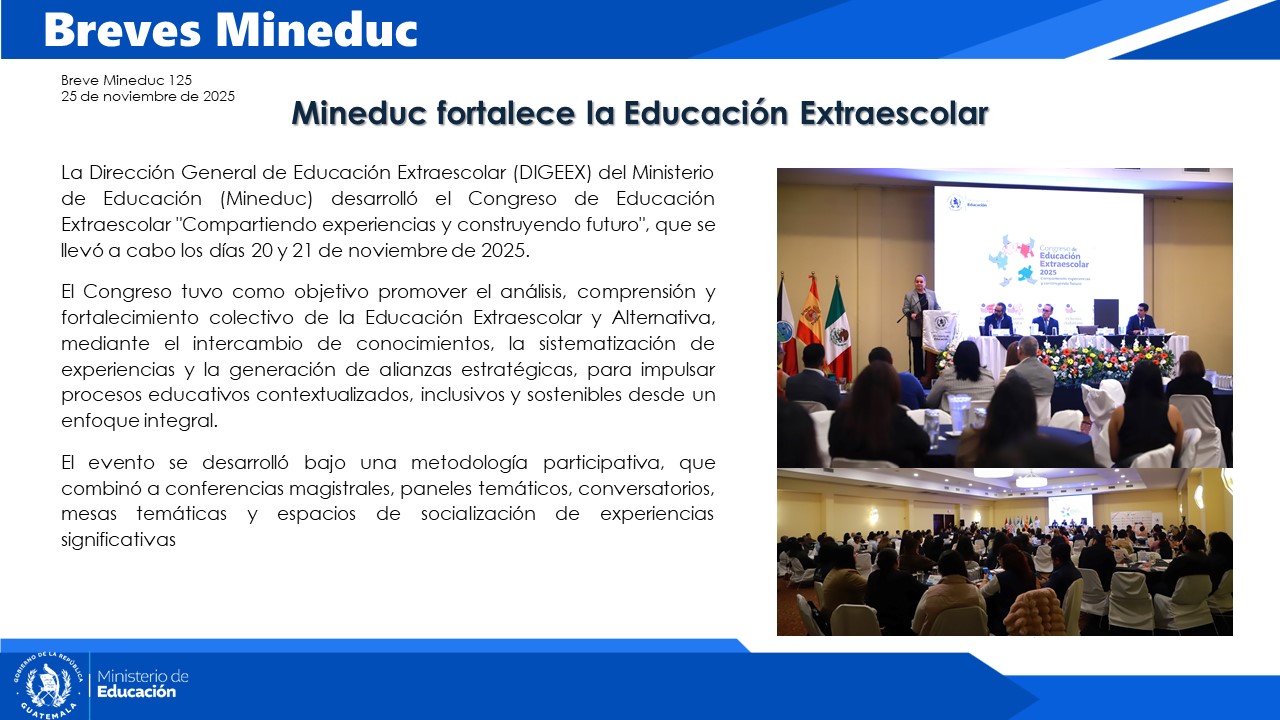 Noticias Institucionales Mineduc
