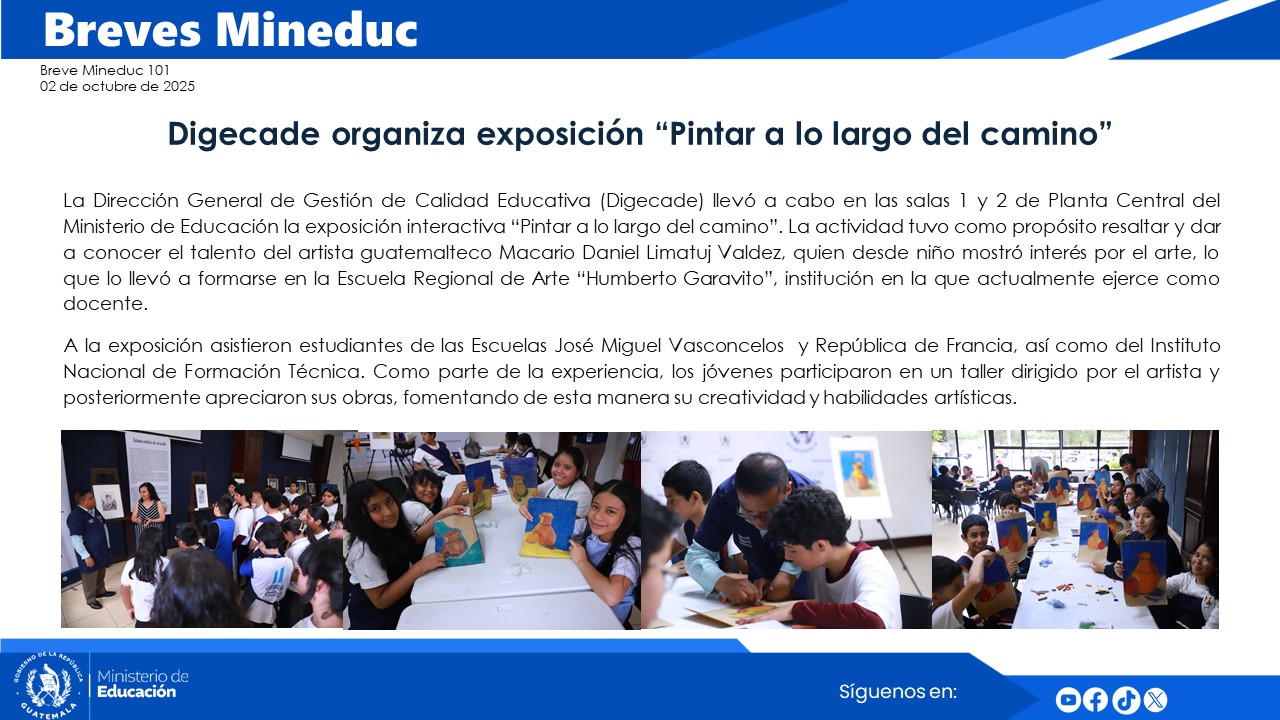 Noticias Institucionales Mineduc