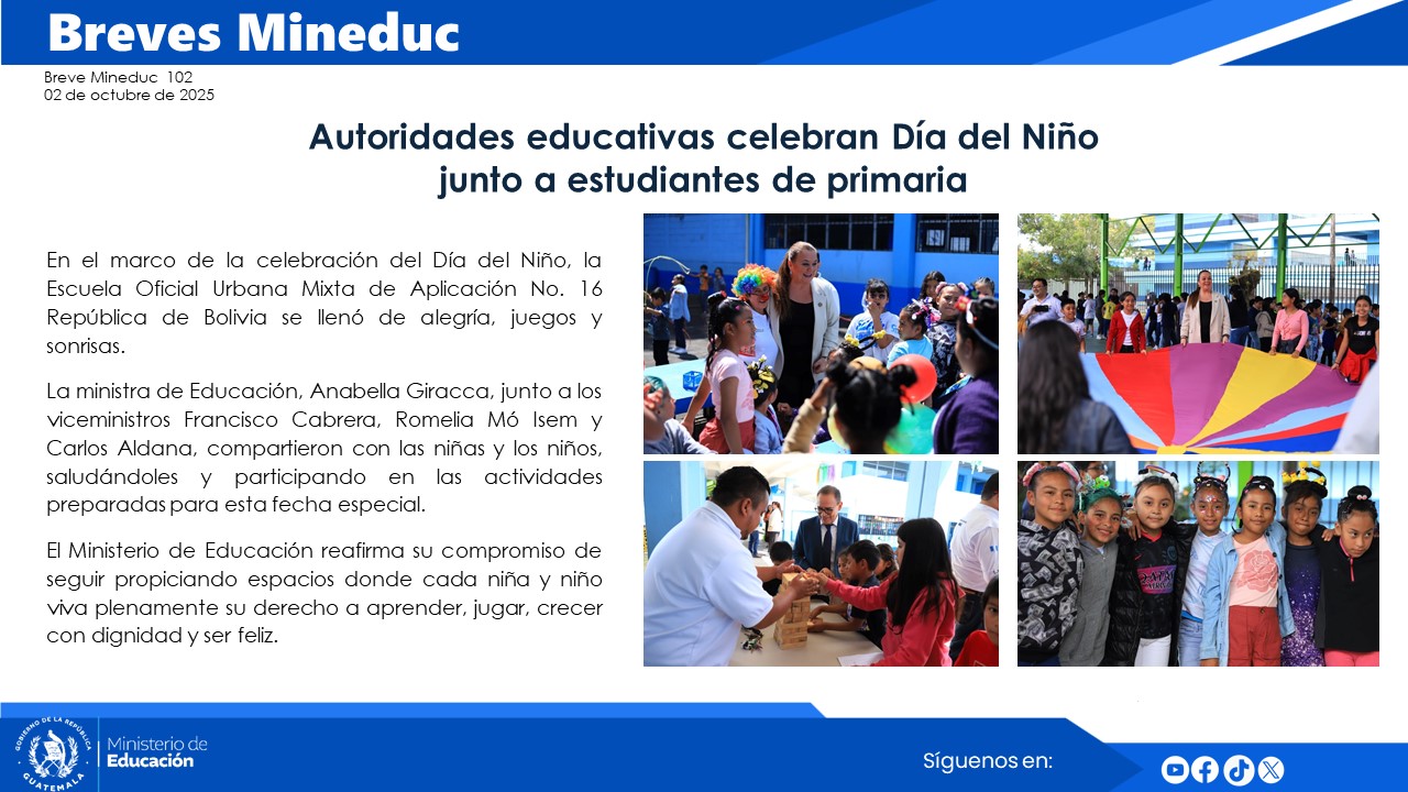 Noticias Institucionales Mineduc