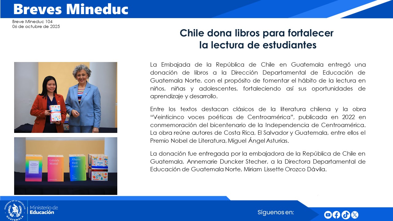 Noticias Institucionales Mineduc