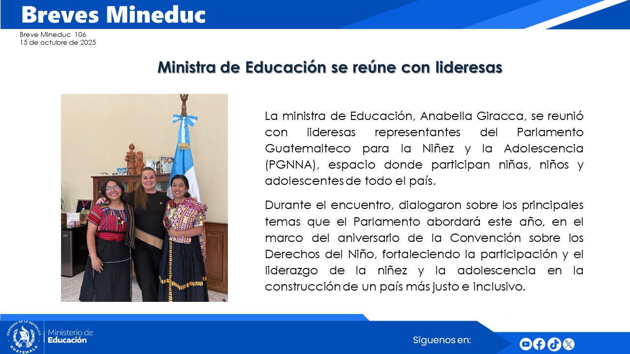 Noticias Institucionales Mineduc