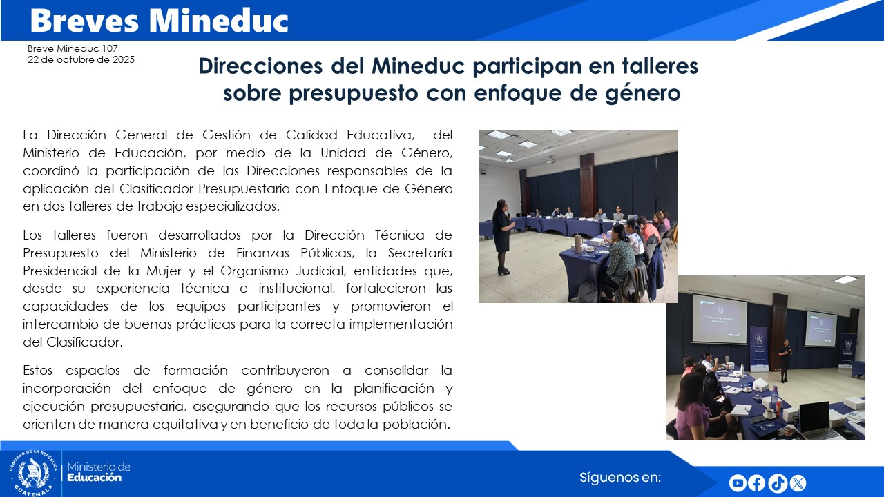 Noticias Institucionales Mineduc