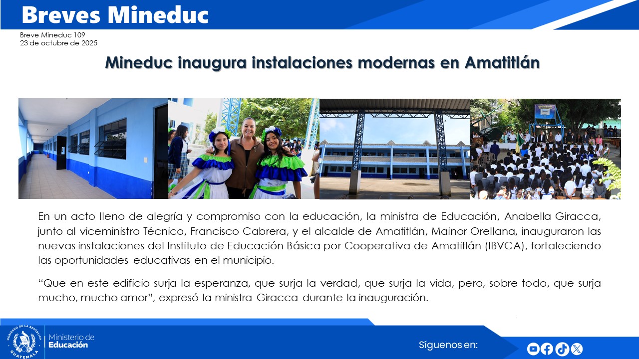 Noticias Institucionales Mineduc
