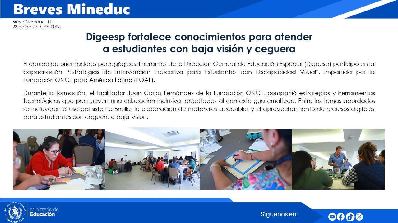 Noticias Institucionales Mineduc