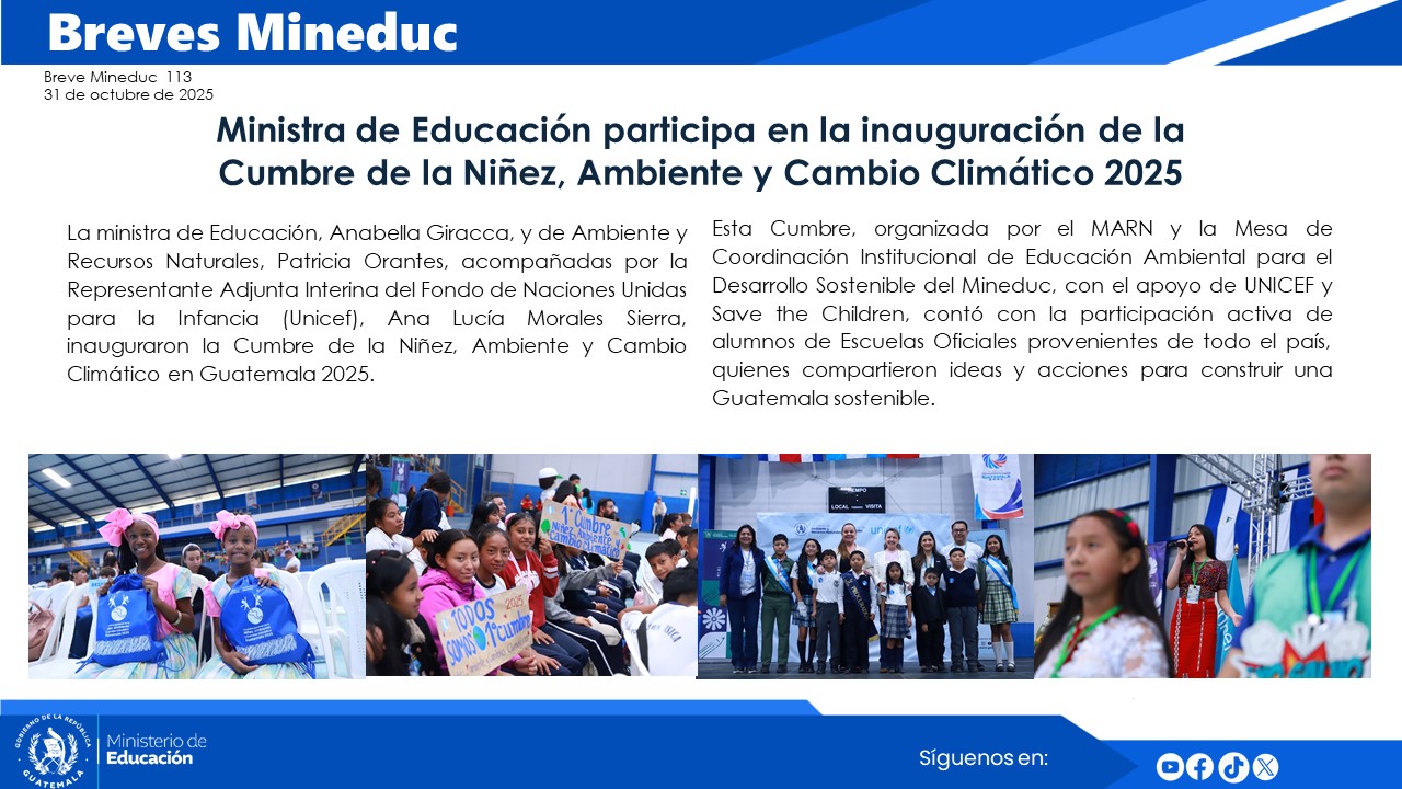 Noticias Institucionales Mineduc