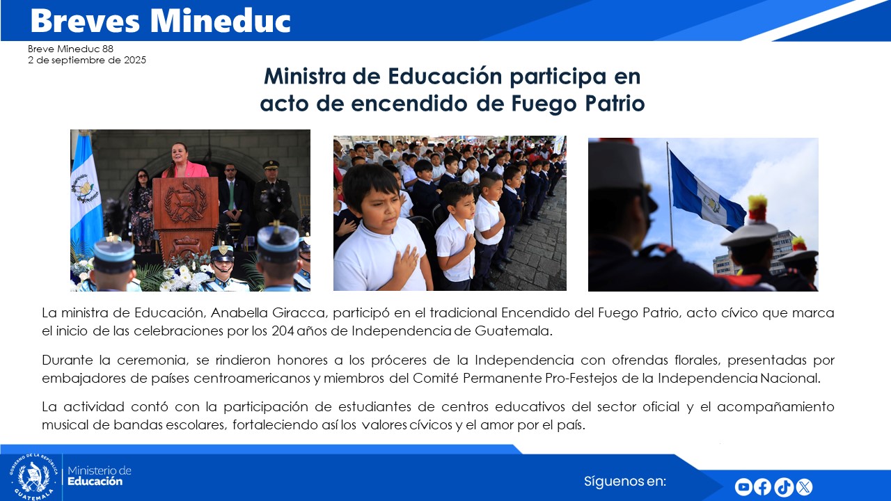 Noticias Institucionales Mineduc