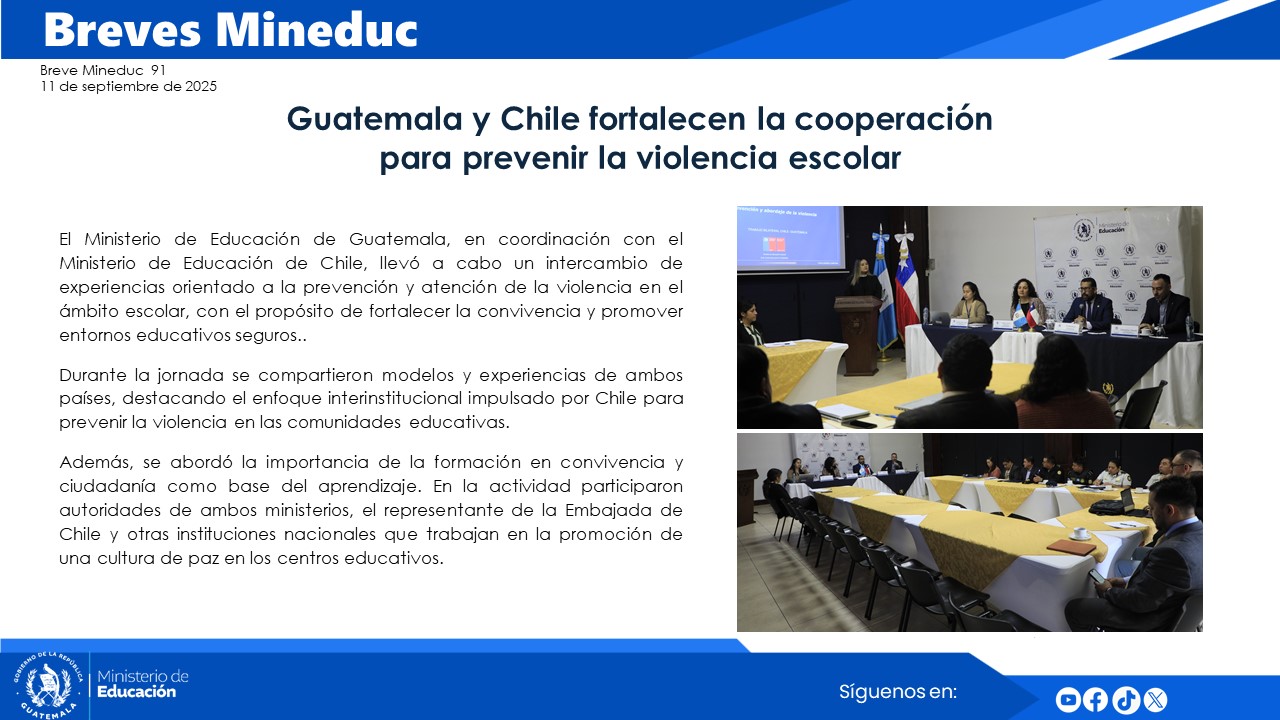 Noticias Institucionales Mineduc