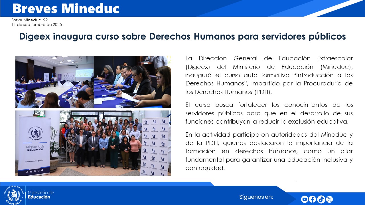 Noticias Institucionales Mineduc