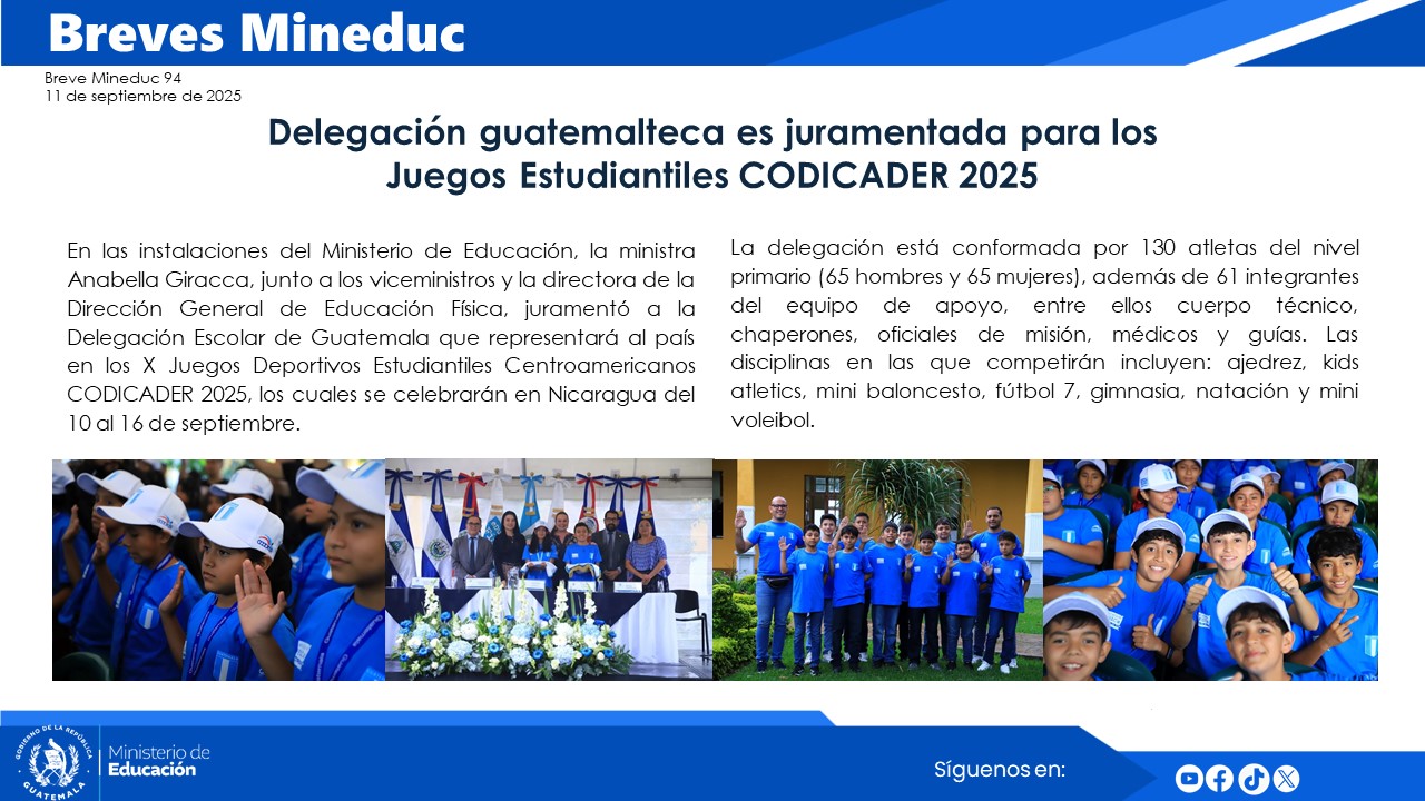 Noticias Institucionales Mineduc