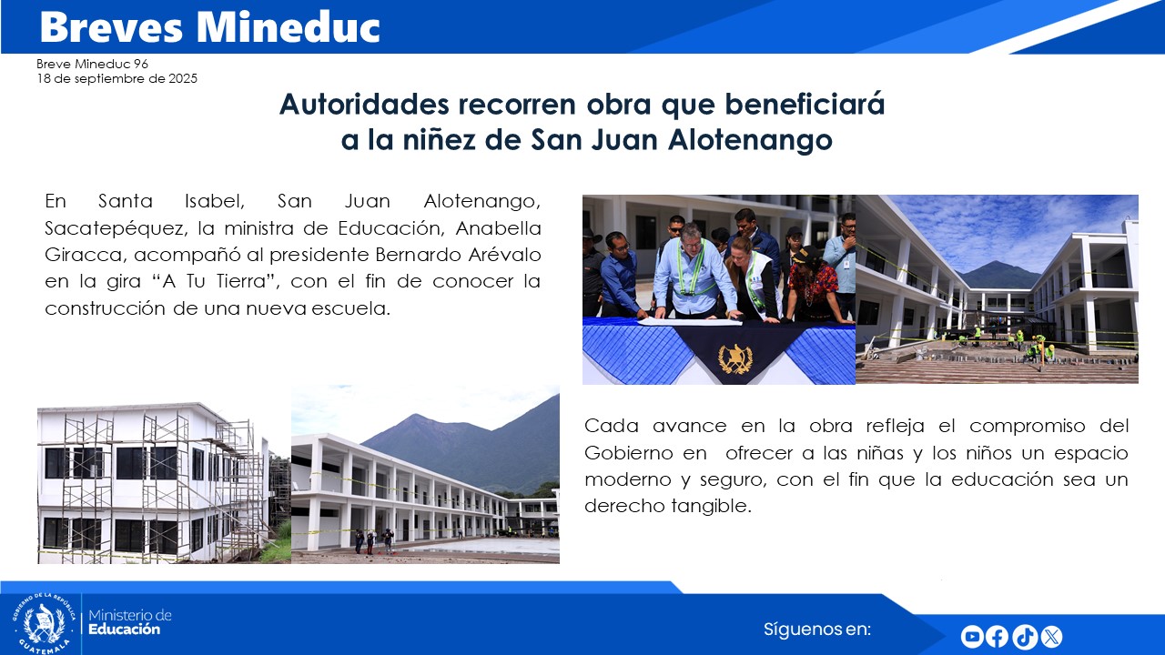 Noticias Institucionales Mineduc