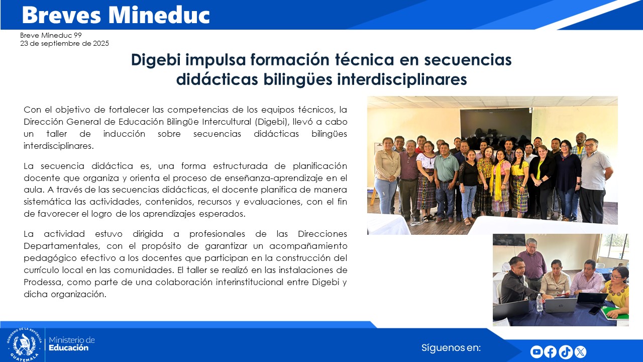 Noticias Institucionales Mineduc